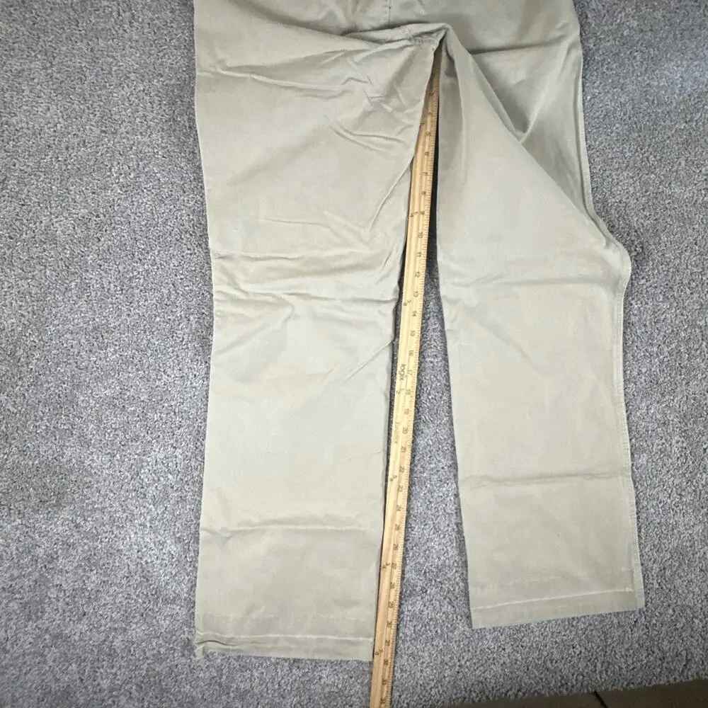 Converse All Star X Nike Pants Mens 34x32 Tan Baggy Chino Skateboarding Y2K